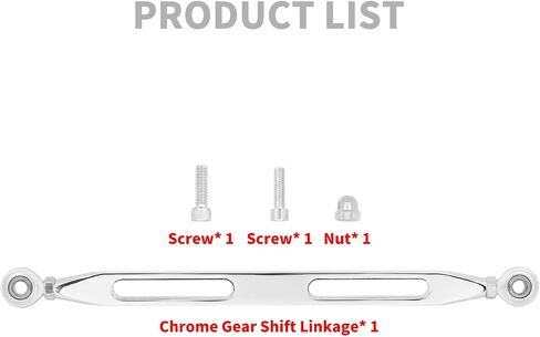 Shift Shifter Linkage Gear Shaft Rod Fit for Harley Touring Road Glide Steet Glide Road King Softail Fatboy Night Train (Black) in Saudi Arabia