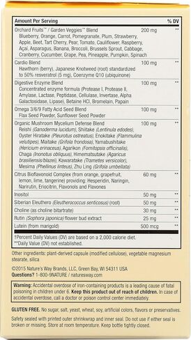 طريق الطبيعة على قيد الحياة! ماكس 6 كبسولات يومية متعددة الفيتامينات 90 كبسولة نباتية in Kuwait