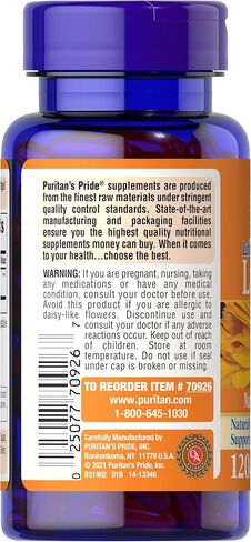 Puritan's Pride Lutein 40 Mg with Zeaxanthin, Helps Support Eye Health*, Whole Bean, 60 Ct, in Saudi Arabia