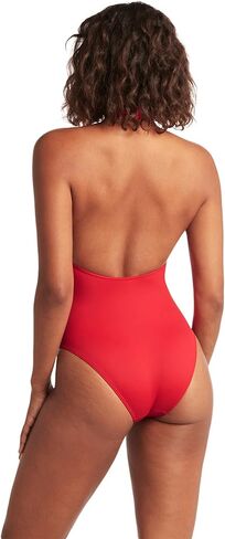 Essentials Keyhole Halter One-Piece in Kuwait