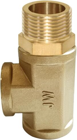 Joywayus وصلة أنابيب نحاسية بارستوك 3 Way 3/4 "NPT أنثى x 3/4" NPT أنثى x 3/4 "NPT وصلة خرطوم ذكر in Saudi Arabia