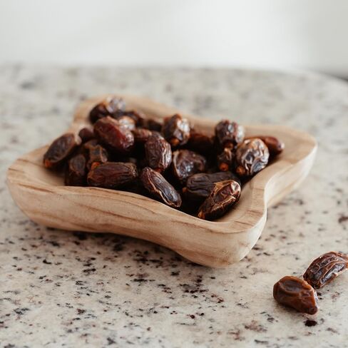 Wooden Dough Bowl - Natural Wooden Decorative Bowl for Farmhouse Table - Dining Table Centerpiece Decor, Wavy Wooden Bowl Ideal for Snacks, Fruit, Candy, Bread - Cosmetics, and Keys in Saudi Arabia