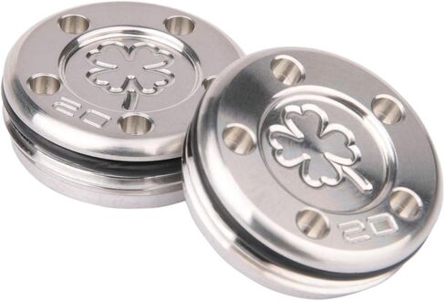 OGECLF 4pcs/set Silver Lucky Clover Golf Weights Kit for Titleist Scotty Cameron Newport, Phantom, Futura, GoLo, California Putters 5g 10g 15g 20g 25g 30g 35g 40g 45g for Option in Saudi Arabia