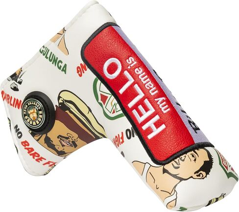 U SUCK AT GOLF Expertly Crafted Synthetic Leather Golf Head Cover - Ideal for Woods and Drivers - Tour Quality Golfing Accessories with Unique Designs - Perfect Christmas or Father’s Day Golfing Gift in Saudi Arabia