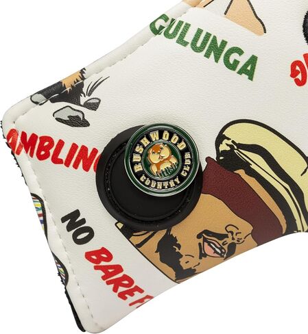 U SUCK AT GOLF Expertly Crafted Synthetic Leather Golf Head Cover - Ideal for Woods and Drivers - Tour Quality Golfing Accessories with Unique Designs - Perfect Christmas or Father’s Day Golfing Gift in Saudi Arabia