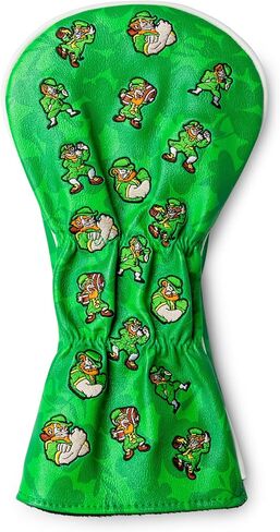 U SUCK AT GOLF Expertly Crafted Synthetic Leather Golf Head Cover - Ideal for Woods and Drivers - Tour Quality Golfing Accessories with Unique Designs - Perfect Christmas or Father’s Day Golfing Gift in Saudi Arabia