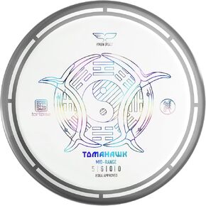 Yikun Professional Disc Golf Midrange |خط فاكهة السلحفاة توماهوك |170-175 جم| لعبة غولف احترافية معتمدة من PDGA، لعبة غولف متوسطة المدى متعددة الاستخدامات مثالية للألعاب الخارجية والمنافسة [قد تختلف الألوان البرونزية]