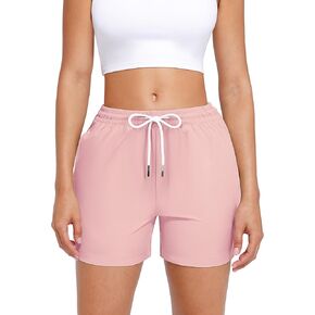 Women Shorts Hiking Athletic Shorts Lounge Active Workout Running Shorts Versatile Comfy Casual with Pockets