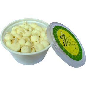 Ghee Wicks Diya Batti | Wax Free Ghee Wicks for Pooja, Festival and Occasions 100 Pieces (Ghee Wicks in Tin Box)