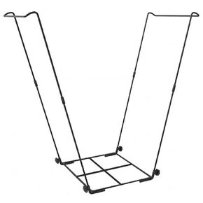 Metal Trash Bag Holder Bag Holder Stand Outdoor Leaf Bag Stand Portable Metal Garden Garbage Bag Holder Frame for Trash Yard Camping Garden Laundry Lawn Party Supplies