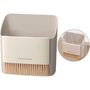 Mini Dustpan and Brush Set, multipurpose Cleaning,Storage,Wall mounted Small Broom and Dustpan Set for Kitchen/Desktops/Bedroom
