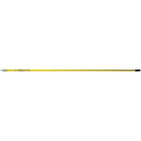 Carrand Handle, Fiberglass, Yellow, 72 in.