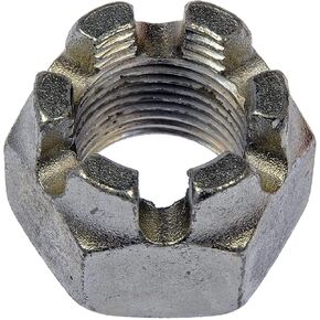Dorman 615-002 Hex Nut-Castellated-Thread Size- 3/4-16, 5 Pack Universal Fit