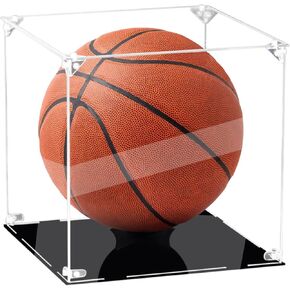 حافظة عرض كرة السلة، حافظة كرة سلة أكريليك تعرض حافظة عرض كرة قدم شفافة لكرة السلة الموقعة، النماذج، مقتنيات ألعاب شخصيات الحركة in Kuwait