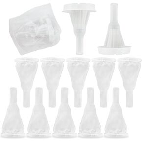 10 PCS Male Condom External Urinary Catheters,Self-Adhesive,Individually Wrapped,Used Together with Urine Collection Bag,for Incontinence Elderly Men Age,No Leakage Non-Irritating,Size(1.26inch/32mm)