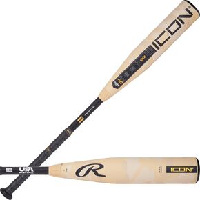 Rawlings | 2025 | ICON Baseball Bat | USA | -12 / -10 / -8 Drop | 2 5/8" Barrel | 2 Pc. Composite