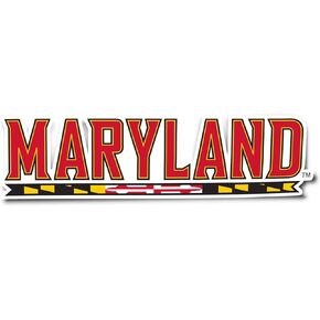 Desert Cactus University of Maryland Terrapins UMD Terps Vinyl Decal Laptop Water Bottle Car Scrapbook Sticker (IND 9)