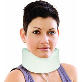 MUELLER Sports Medicine Cervical Collar Neck Brace, White, One Size