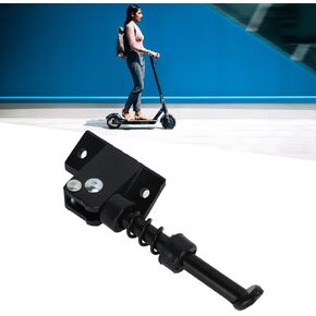 Electric Scooter Kickstand, Scooter Parking Stand Bracket, Electric Scooter Parking Stand, Aluminum Alloy Parking Stand, for Spare Parts 10 Inch Black