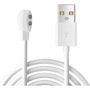 كابل شاحن USB مغناطيسي 6 مم، سلك شحن بديل 2.7 قدم | للألعاب القابلة لإعادة الشحن، والمدلك، وفرشاة الأسنان الكهربائية، وساعات الأطفال، ومدرب الكلاب، ومنظف الوجه in Kuwait