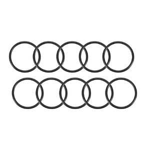 uxcell Nitrile Rubber O-Rings, 27mm OD 23mm ID 2mm Width, Metric Nitrile Rubber Sealing Gasket, Pack of 10