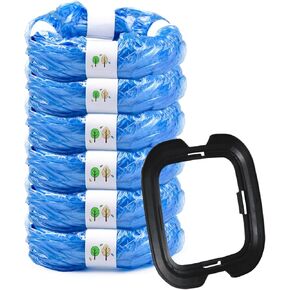 9 pcs Universal Cat Litter Refills Bag Litter Refills Compatible with Your Litter Refill Cartridge for Litter Genie +（Disposable Cap Included）