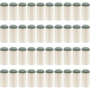 Pool Cue Stick Tips, 0.51x1.18in Billiard Cue Tips Replacement Slip On Pool Cue Tips Pool Table Accessories Billiard Stick Tips for Snooker & Billiards