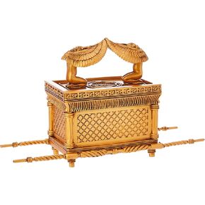 Design Toscano Ark of The Covenant Religious Statue, 11 Inch, Gold