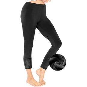 STRETCH IS COMFORT Women's and Plus Women's Plush Minky Fleece Leggings | S-5X