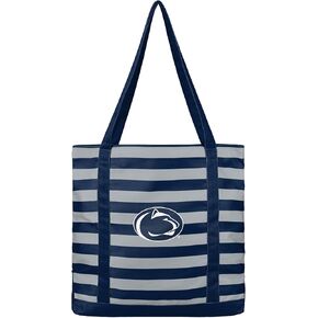 FOCO Penn State Nittany Lions NCAA Team Stripe Canvas Tote Bag