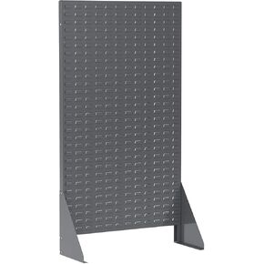 Akro-Mils 30661 منظم جراج للتخزين من الفولاذ عالي التحمل من جانب واحد من Akro-Mils لتركيب صناديق تخزين AkroBin، مقاس 91.44 سم طولًا × 33.02 سم عرضًا × 66.36 سم ارتفاعًا، رمادي in Kuwait