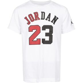 Nike Boy's Flight History Jordan T-Shirt (US, Alpha, Medium, Regular, White) in Saudi Arabia