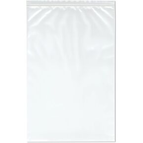 Plymor 13" x 20" (Pack of 100), 4 Mil Heavy Duty Zipper Reclosable Plastic Bags