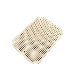 BUD Industries NBX-32912-PL ABS Plastic Internal Panel 7.32" L x 5.35" W x 0.12" D, Natural