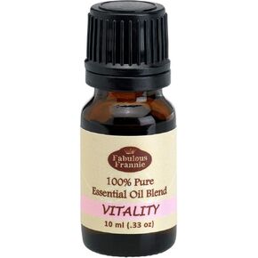 Fabulous Frannie Vitality Essential Oil Blend 100% Pure, Undiluted Essential Oil Blend of Spearmint, Eucalyptus, Orange and Lemon 10ml (Pack of 1)