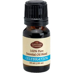 Fabulous Frannie Celebration Essential Oil Blend 100% Pure, Undiluted Essential Oil Blend of Lemon, Pine and Lavender 10ml (Pack of 1)