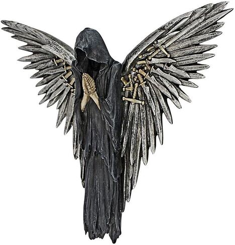 Design Toscano Soul of The Warrior Grim Reaper Wall Sculpture, Full Color in Saudi Arabia