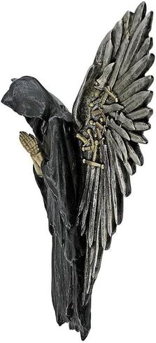 Design Toscano Soul of The Warrior Grim Reaper Wall Sculpture, Full Color in Saudi Arabia