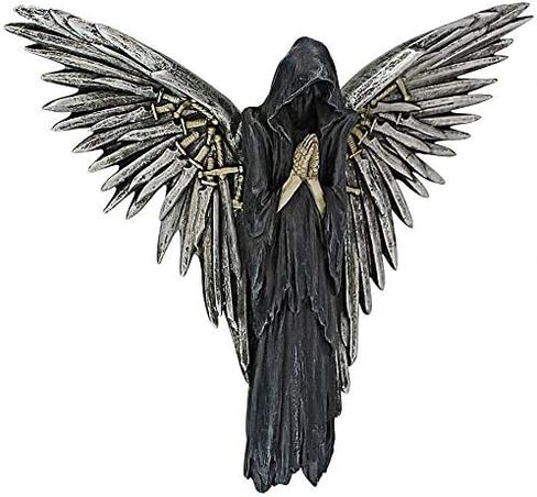 Design Toscano Soul of The Warrior Grim Reaper Wall Sculpture, Full Color in Saudi Arabia