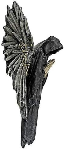 Design Toscano Soul of The Warrior Grim Reaper Wall Sculpture, Full Color in Saudi Arabia