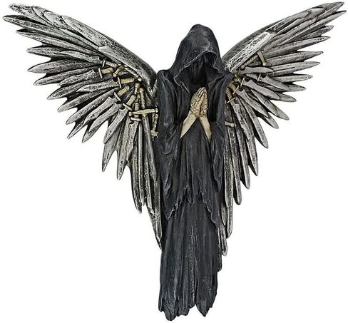 Design Toscano Soul of The Warrior Grim Reaper Wall Sculpture, Full Color in Saudi Arabia