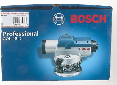 Bosch Professional Optical Level GOL 26 D (26x Magnification, Unit of Measure: 360 Degrees, Range: up to 100m, in Carrying case) in Saudi Arabia