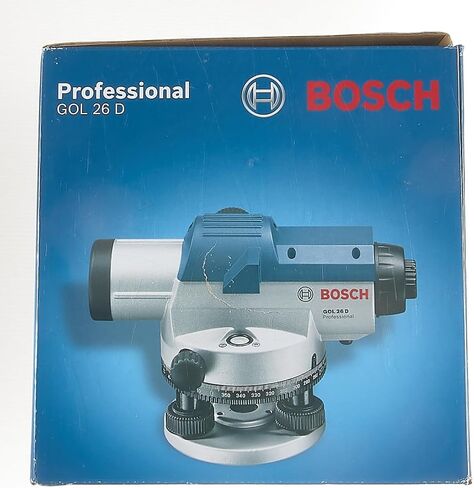 Bosch Professional Optical Level GOL 26 D (26x Magnification, Unit of Measure: 360 Degrees, Range: up to 100m, in Carrying case) in Saudi Arabia
