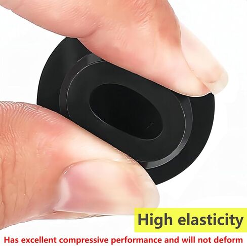 20 قطعة من قابس السيليكون، سدادة سيليكون مجوفة على شكل حرف T، قابس ثقب السيليكون، سدادات مرنة بفتحة مستديرة لفتحة 15 مم in Kuwait