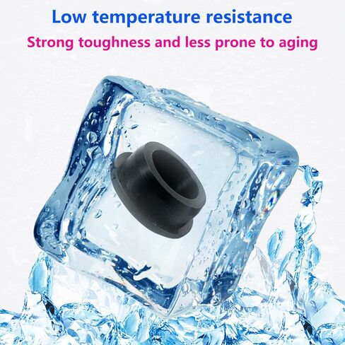 20 قطعة من قابس السيليكون، سدادة سيليكون مجوفة على شكل حرف T، قابس ثقب السيليكون، سدادات مرنة بفتحة مستديرة لفتحة 15 مم in Kuwait