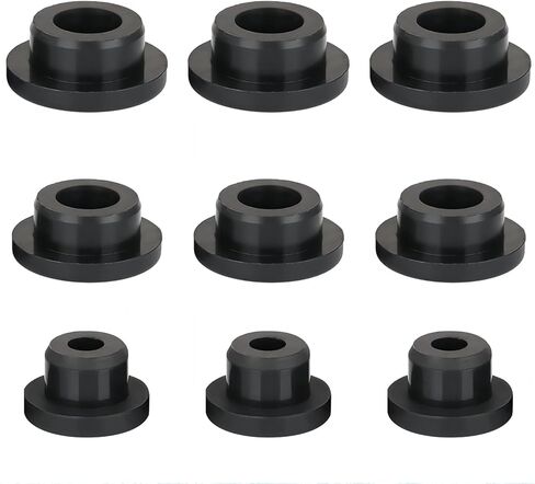 20 قطعة من قابس السيليكون، سدادة سيليكون مجوفة على شكل حرف T، قابس ثقب السيليكون، سدادات مرنة بفتحة مستديرة لفتحة 15 مم in Kuwait