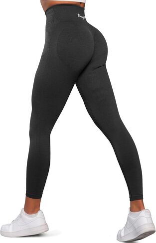 FRESOUGHT Scrunch Workout Leggings for Women,Seamless Butt Lifting Pants High Waisted Tummy Control Active Gym Yoga Tights in Saudi Arabia