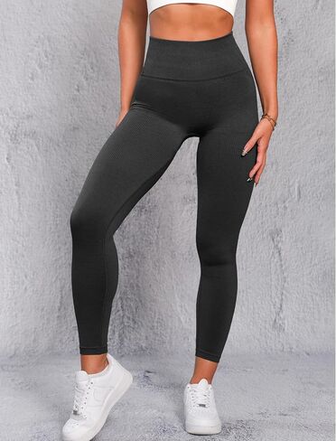 FRESOUGHT Scrunch Workout Leggings for Women,Seamless Butt Lifting Pants High Waisted Tummy Control Active Gym Yoga Tights in Saudi Arabia