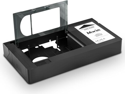 محول كاسيت VHS-C لكاميرات الفيديو VHS-C SVHS - محول كاسيت فيديو VHS-C/VHS بمحرك، غير متوافق مع 8 مم / MiniDV / Hi8 in Kuwait