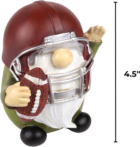 Needzo Football Gnome Figurine, Collectible Fall Statue Home Decor, 4.5 Inches in Saudi Arabia